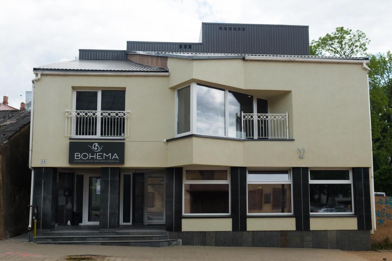 מלון Telšiai Bohema מראה חיצוני תמונה